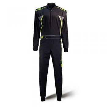 Speed Overall Hobby | DETROIT HS-3 | schwarz/neongelb/grau | Gr. XL